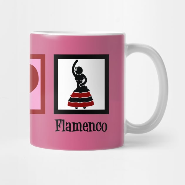 Peace Love Flamenco Dancing by epiclovedesigns